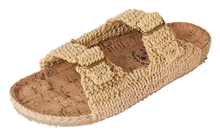 Load image into Gallery viewer, Nomadic State of Mind - Woven Moses Cork (Camel) - The Original Rope Sandals - Women&#39;s Size
